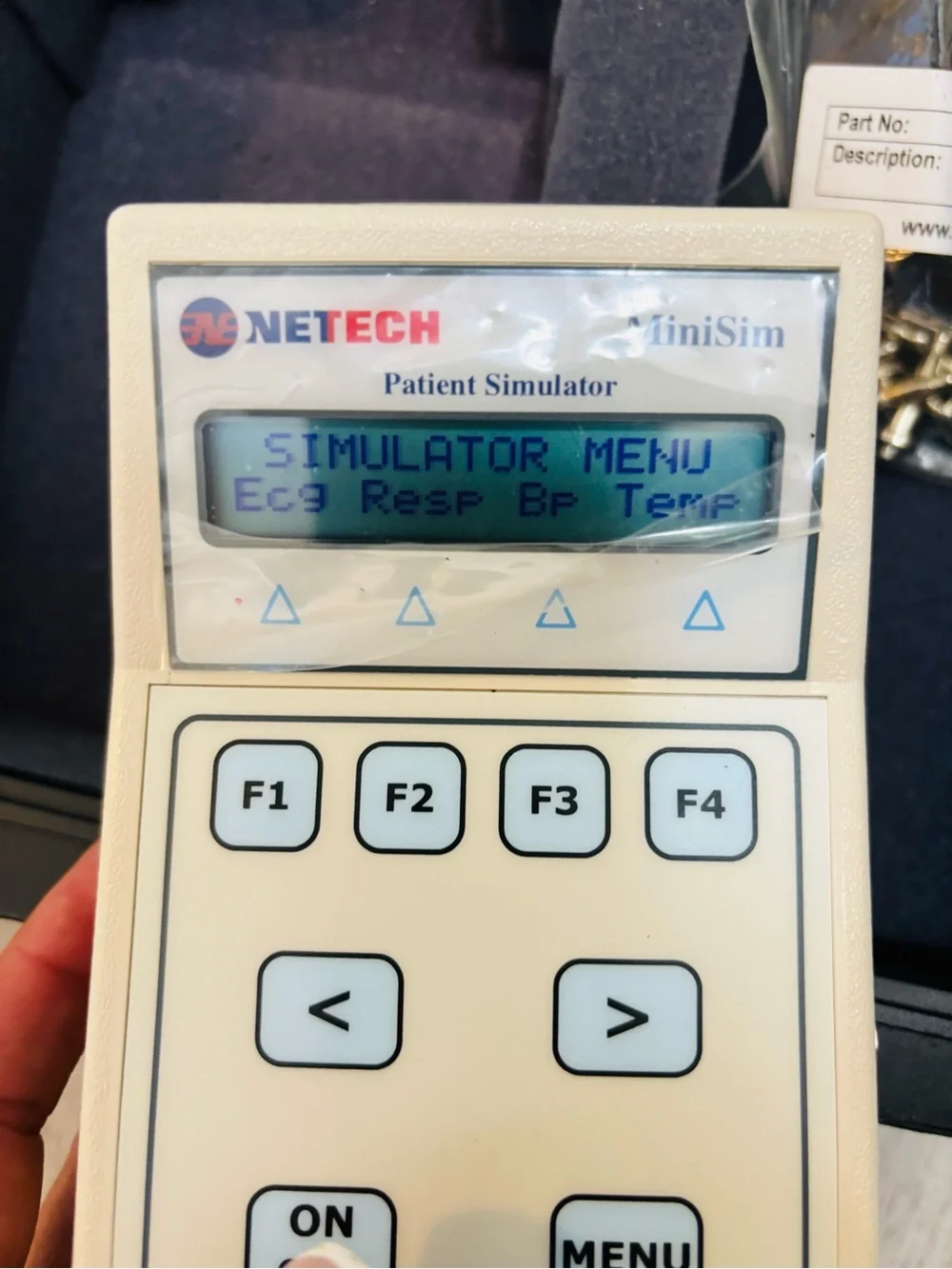 MiniSim 1000 Full Function model [10, 20].